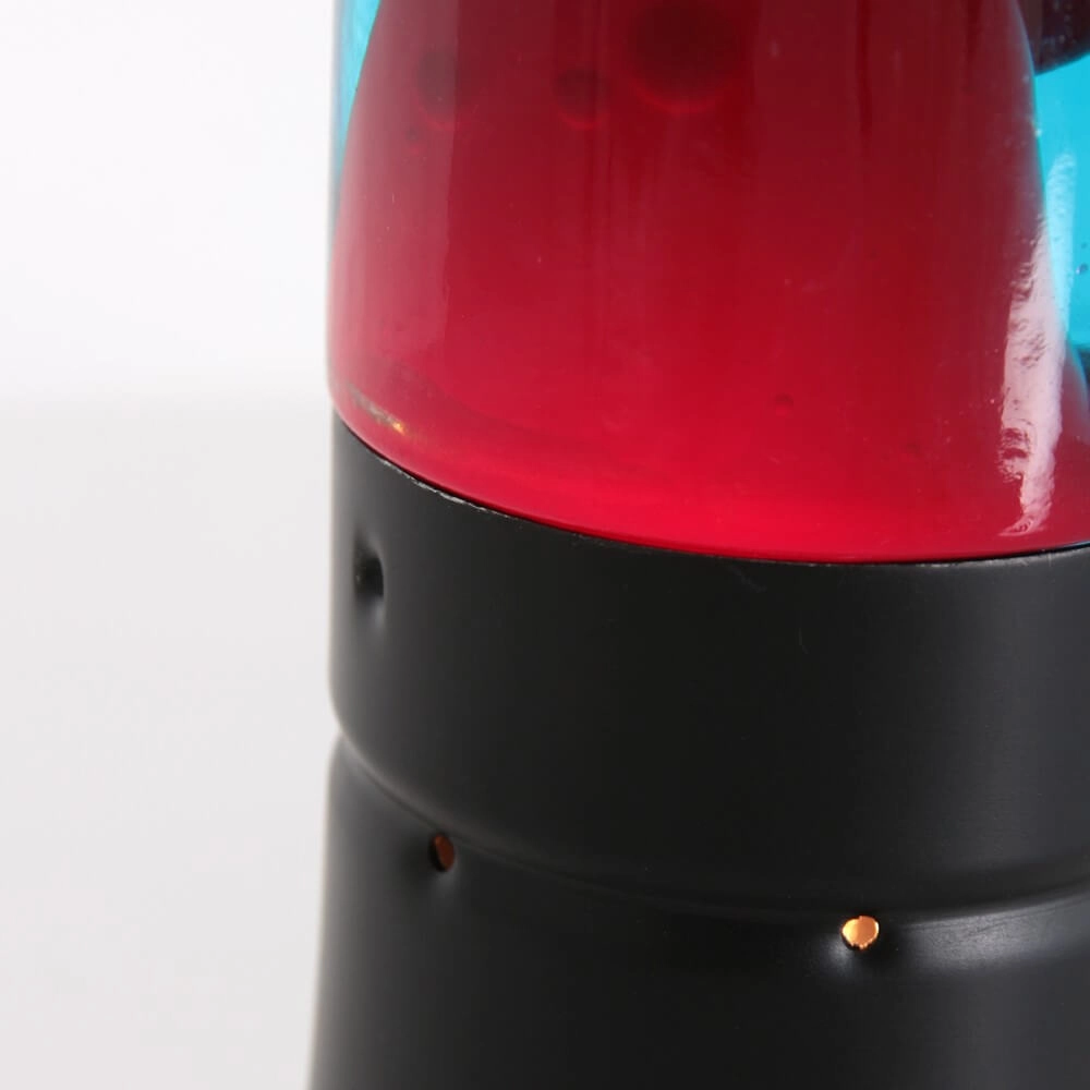 Black lava lamp Volcan cylinder Steinhauer 8712746147025