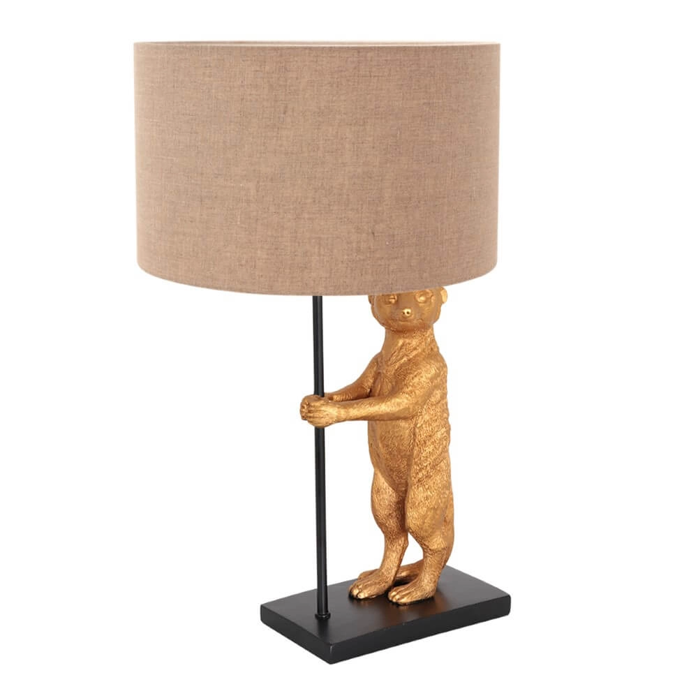Table lamp Animaux with taupe hood Steinhauer 8712746151800
