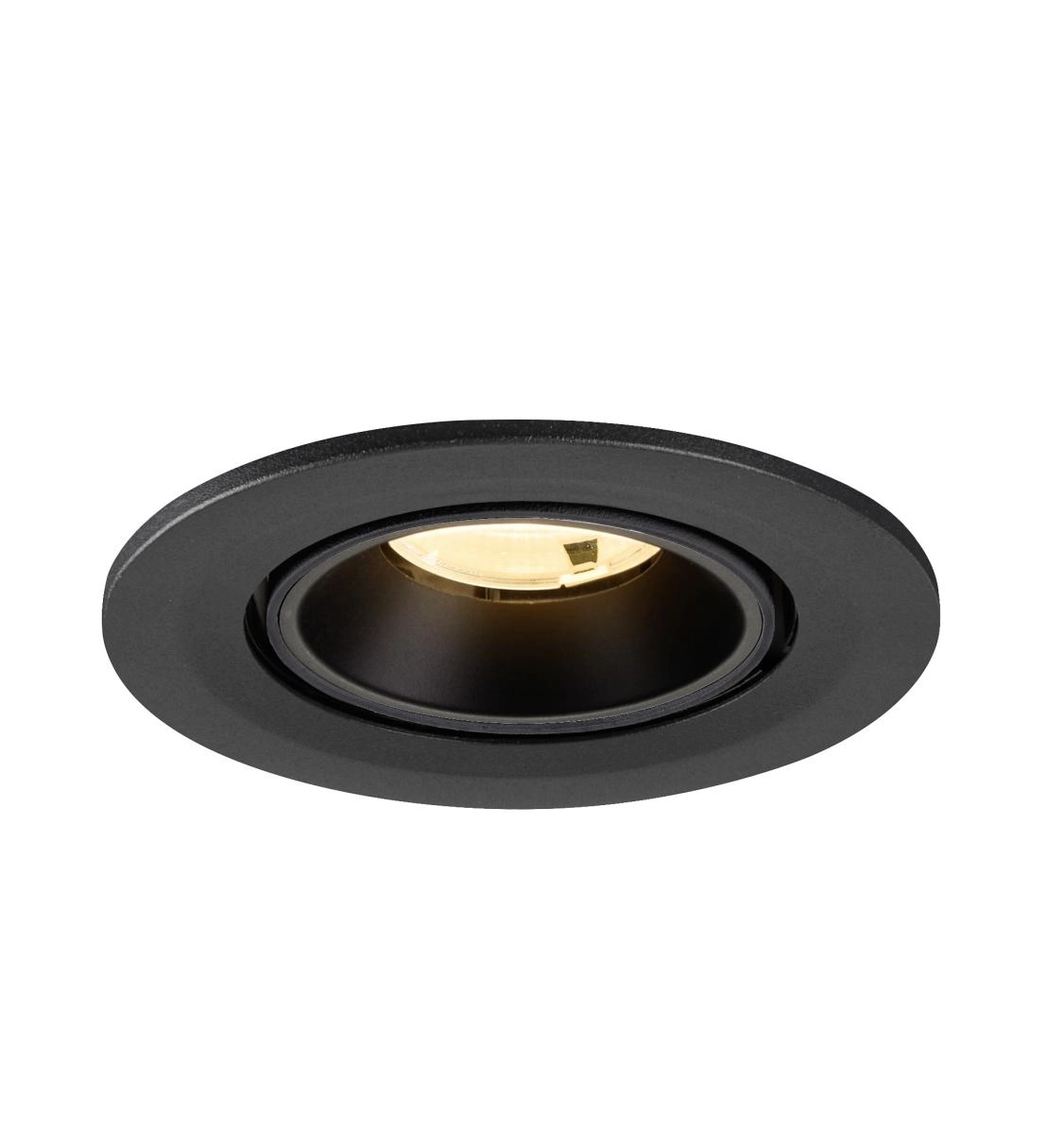 Recessed spotlight Numinos Gimble S black 3000K - 20deg SLV 4024163313575