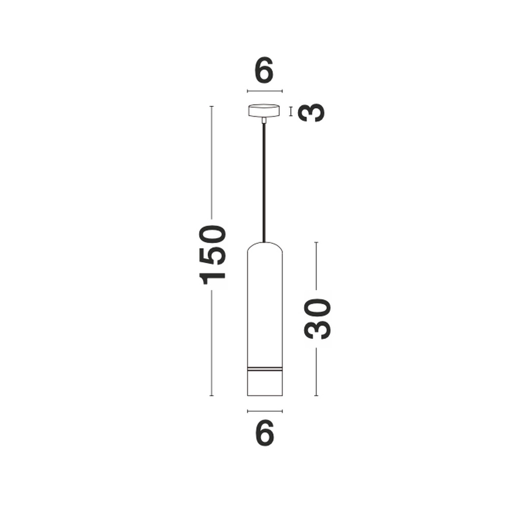 Design pendant lamp Esca white Lyora 5212017421067