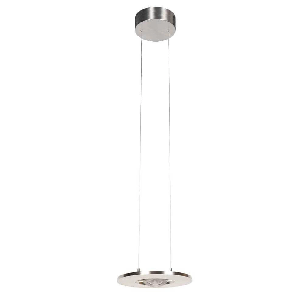 Sleek pendant lamp Soleil Ø 32cm grey Steinhauer 8712746176674