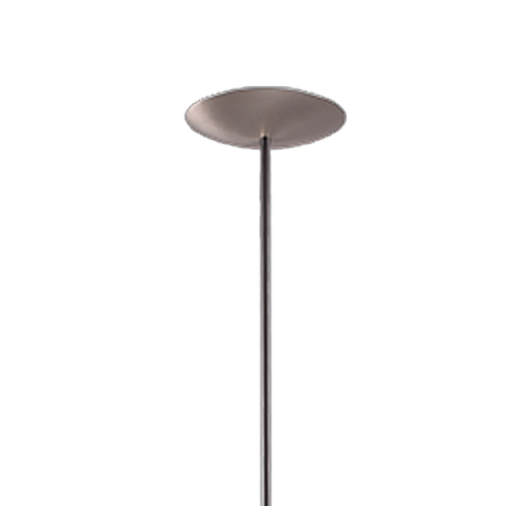 Design floor lamp Scala black with nickel Ø 25cm Masterlight 8718121334370