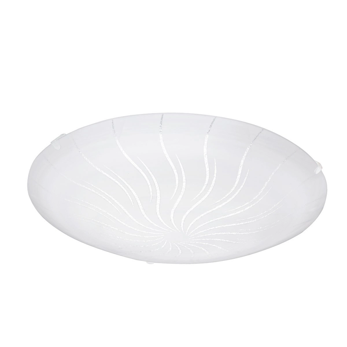 LED flush ceiling light Margitta 1 31.5cm white