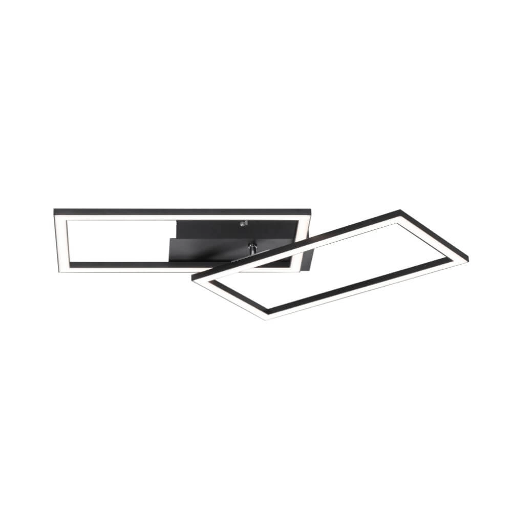 Black ceiling lamp Iven with led Paul Neuhaus 4043689981983