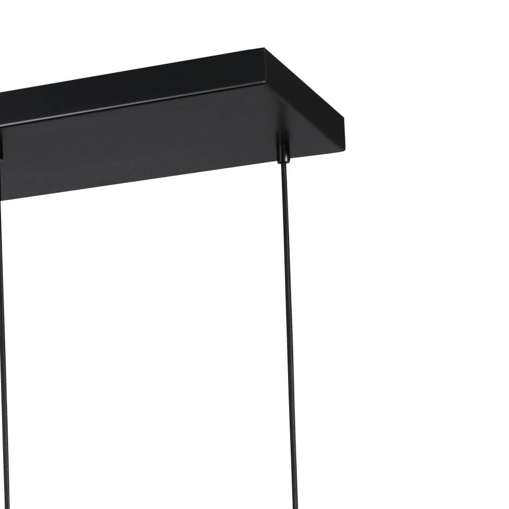 Hanging lamp Lazise 6x Ø 25cm black Masterlight 8718121303475