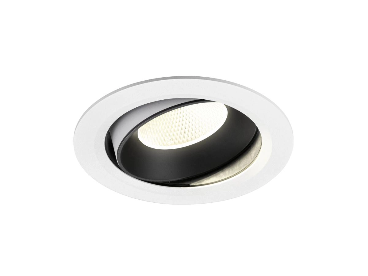 Recessed spotlight Numinos Move XL white/black 4000K - 20deg