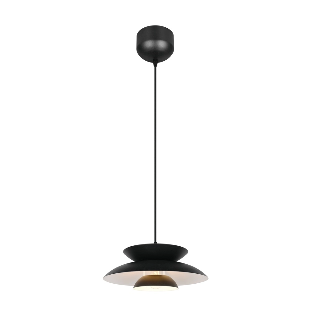 Pendant lamp design Amarila black Ø 40cm Trio 4017807682786