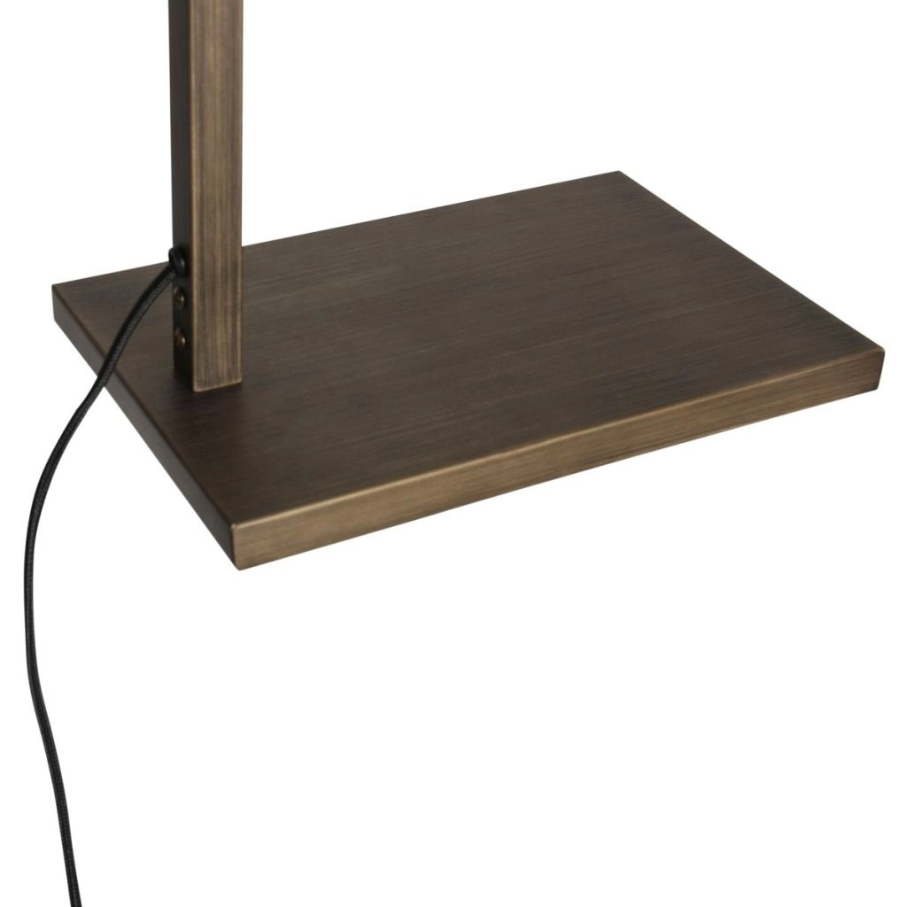 Floor lamp bronze Stang with cork cap Steinhauer 8712746189681