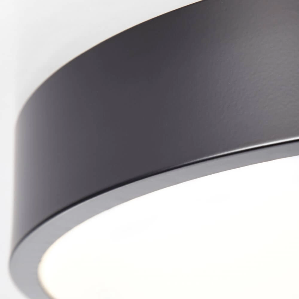 Design ceiling lamp Slimline black Ø 33cm Brilliant 4004353426551