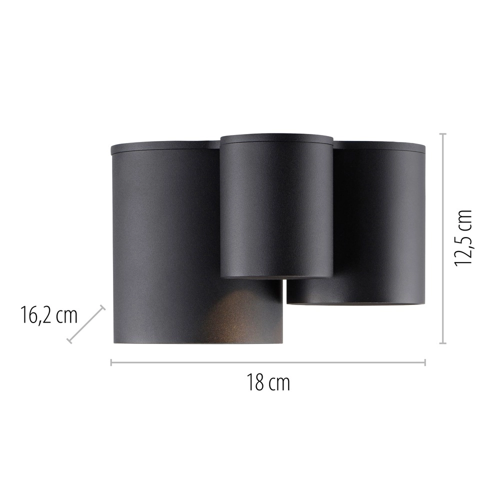 3L ceiling light Pure Point black pearl Paul Neuhaus 4012248395714
