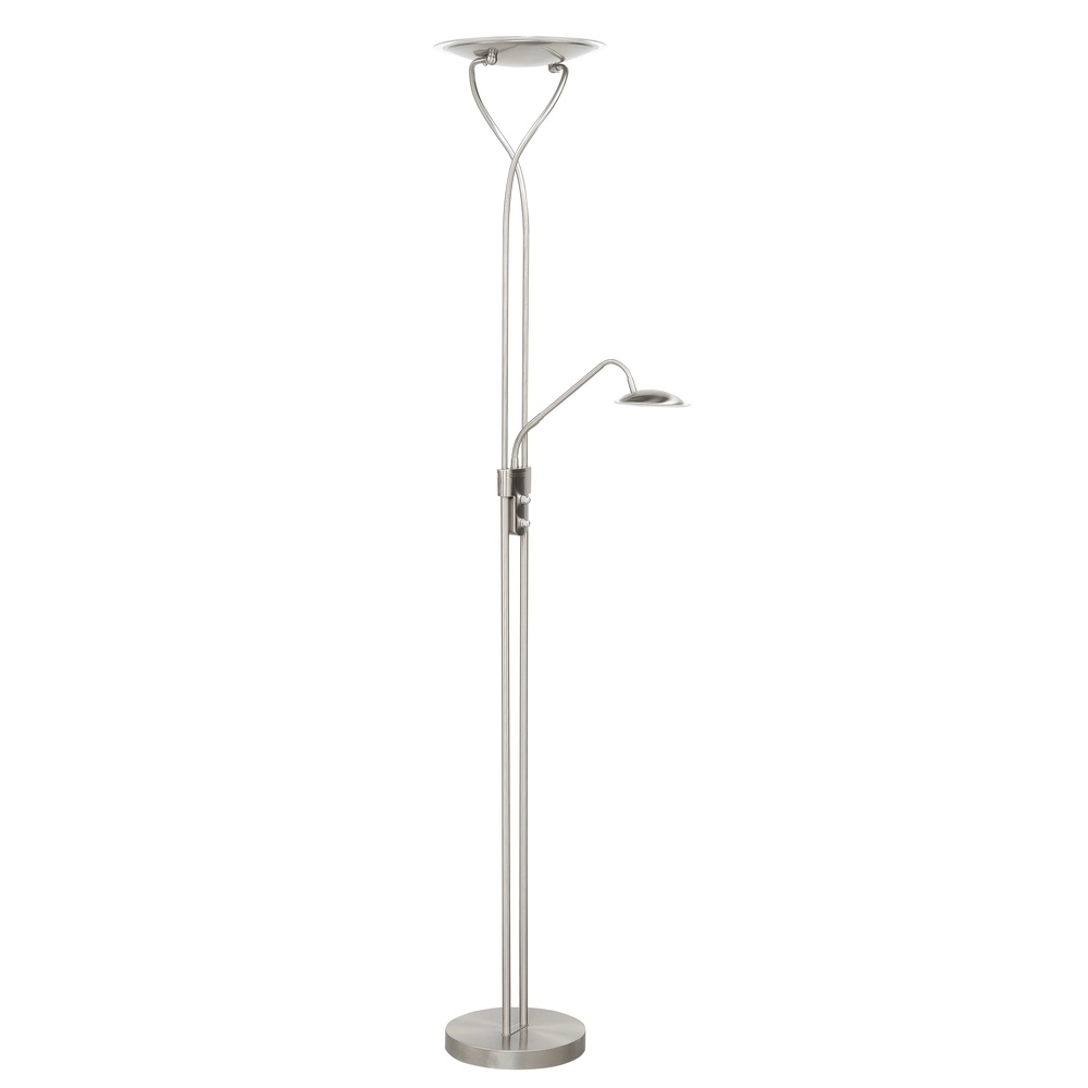 Classic reading lamp Empoli nickel Ø 30cm