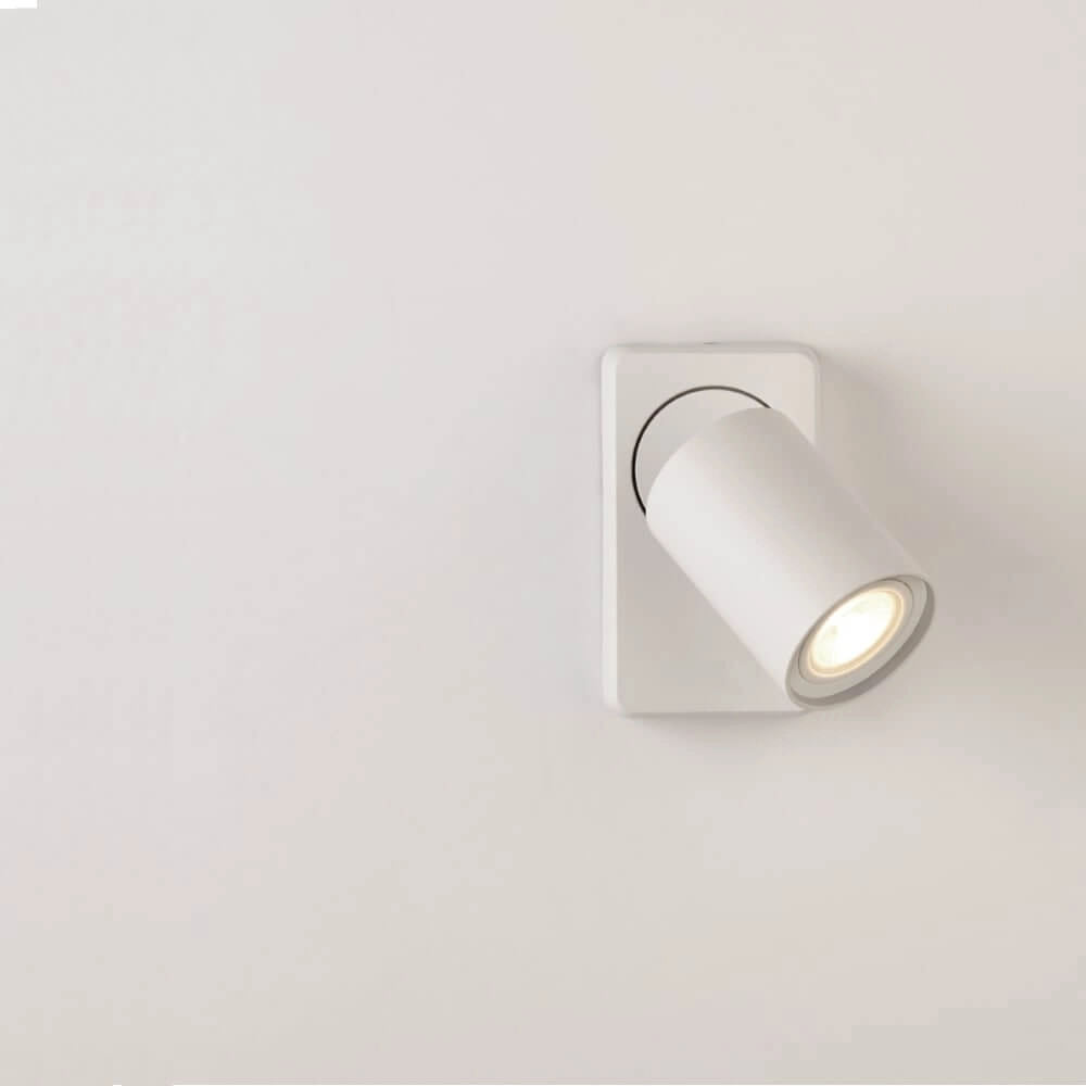 Ceiling lamp Moon 1 rectangular white Lyora