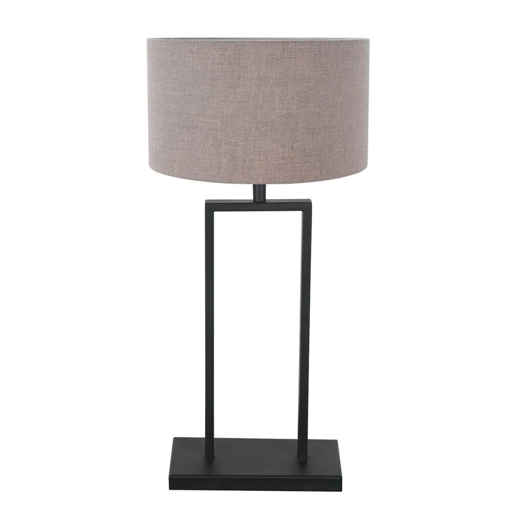 Table lamp 55cm Stang with grey hood Steinhauer 8712746173987