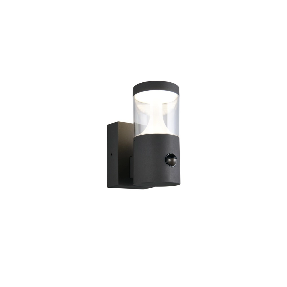 Wall lamp Tagus anthracite with sensor Trio 4017807686821
