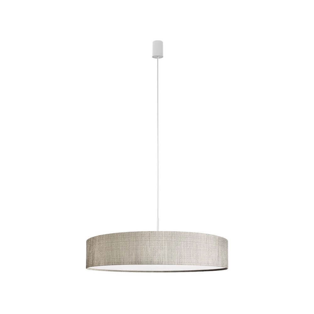 Gray hanging lamp Turda Ø 65cm