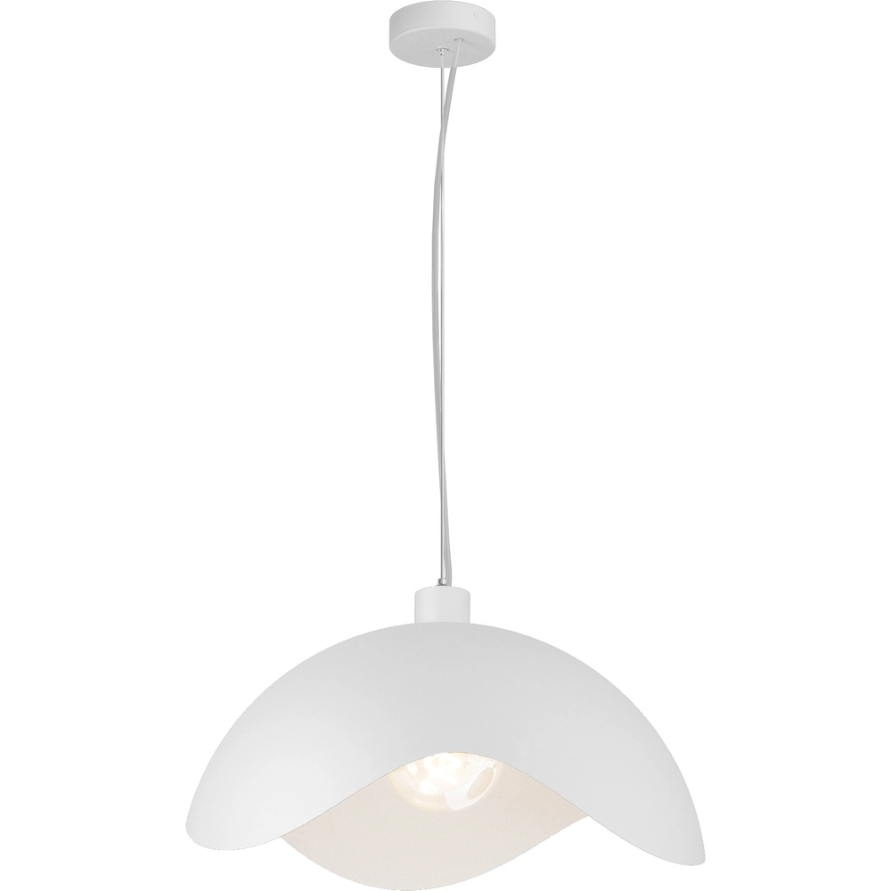 Design pendant lamp Volta Ø50cm - wavy - white