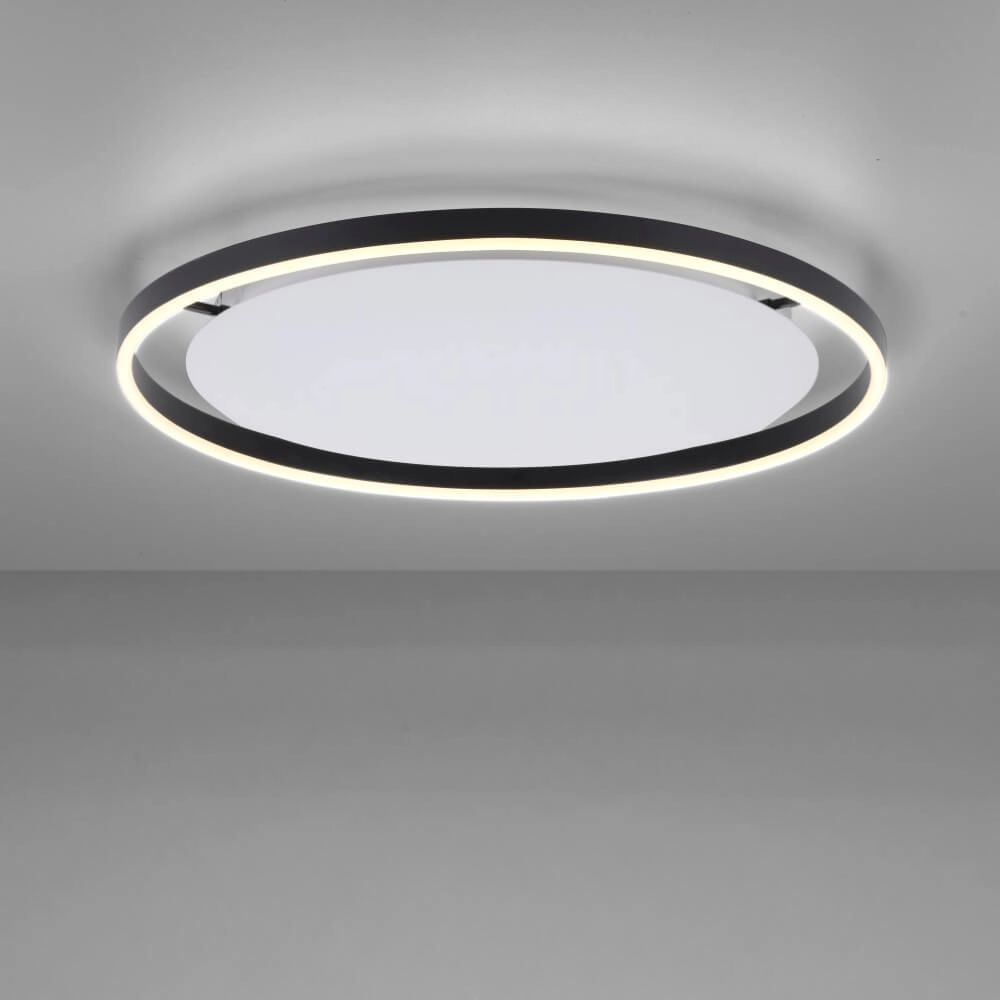 Ceiling lamp Ritus black Ø 58,5cm Just Light 4043689983932