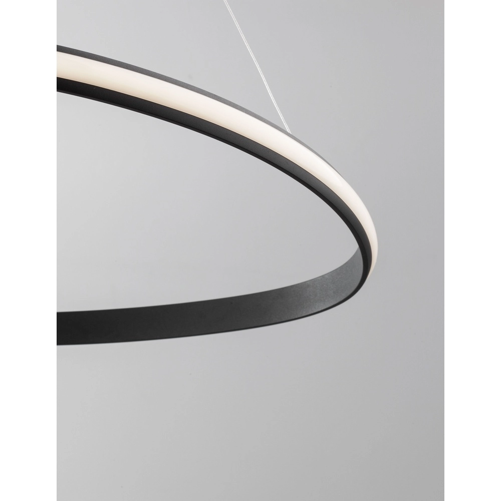 Design pendant lamp Aries black Ø 74cm Lyora 5212017419842