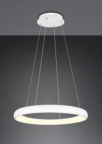 Led pendant light Cardona white - Ø 75cm