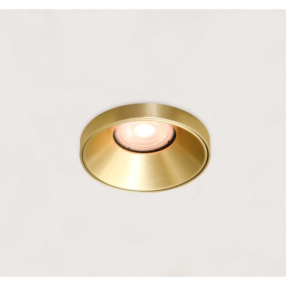 Round recessed spotlight Malmo matte gold Artdelight 8720701102699