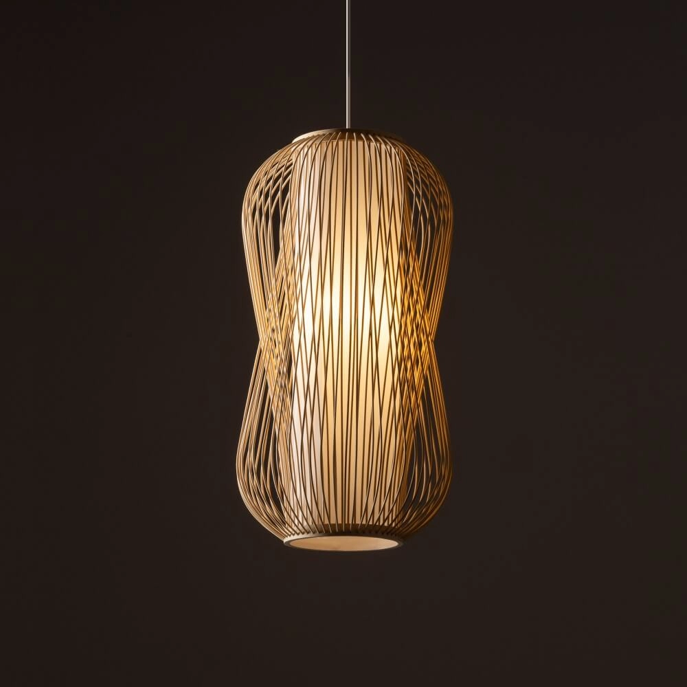 Rattan pendant lamp Puket L Ø 30cm Lyora 5903139111621