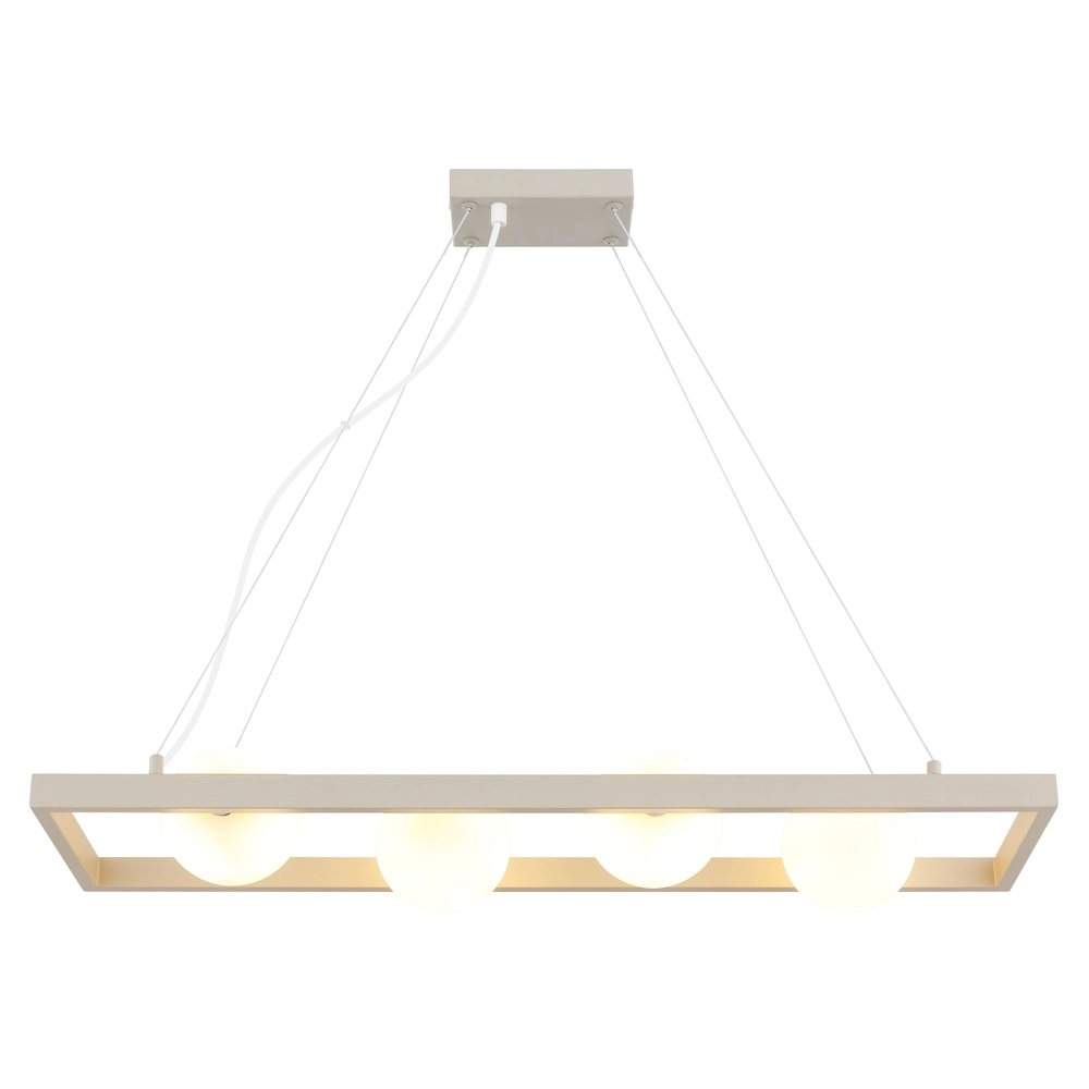 Design pendant lamp Nanda sand brown Globo 9007371576036