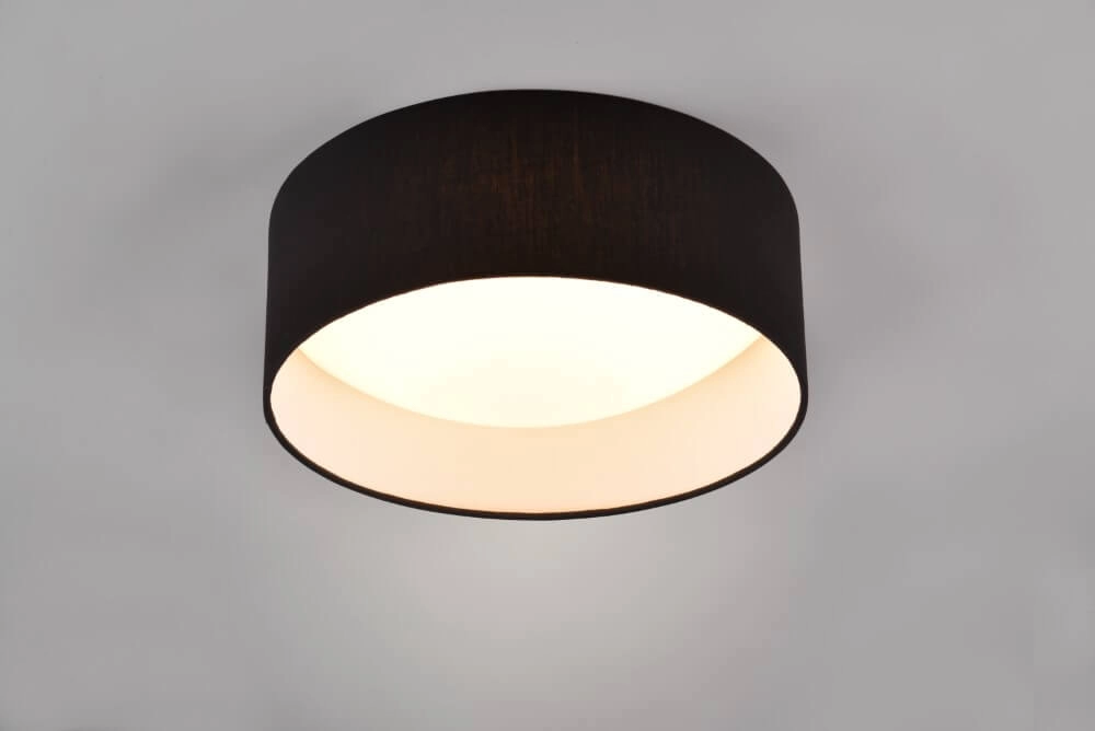 Ceiling light Locarno black Trio 4017807574371