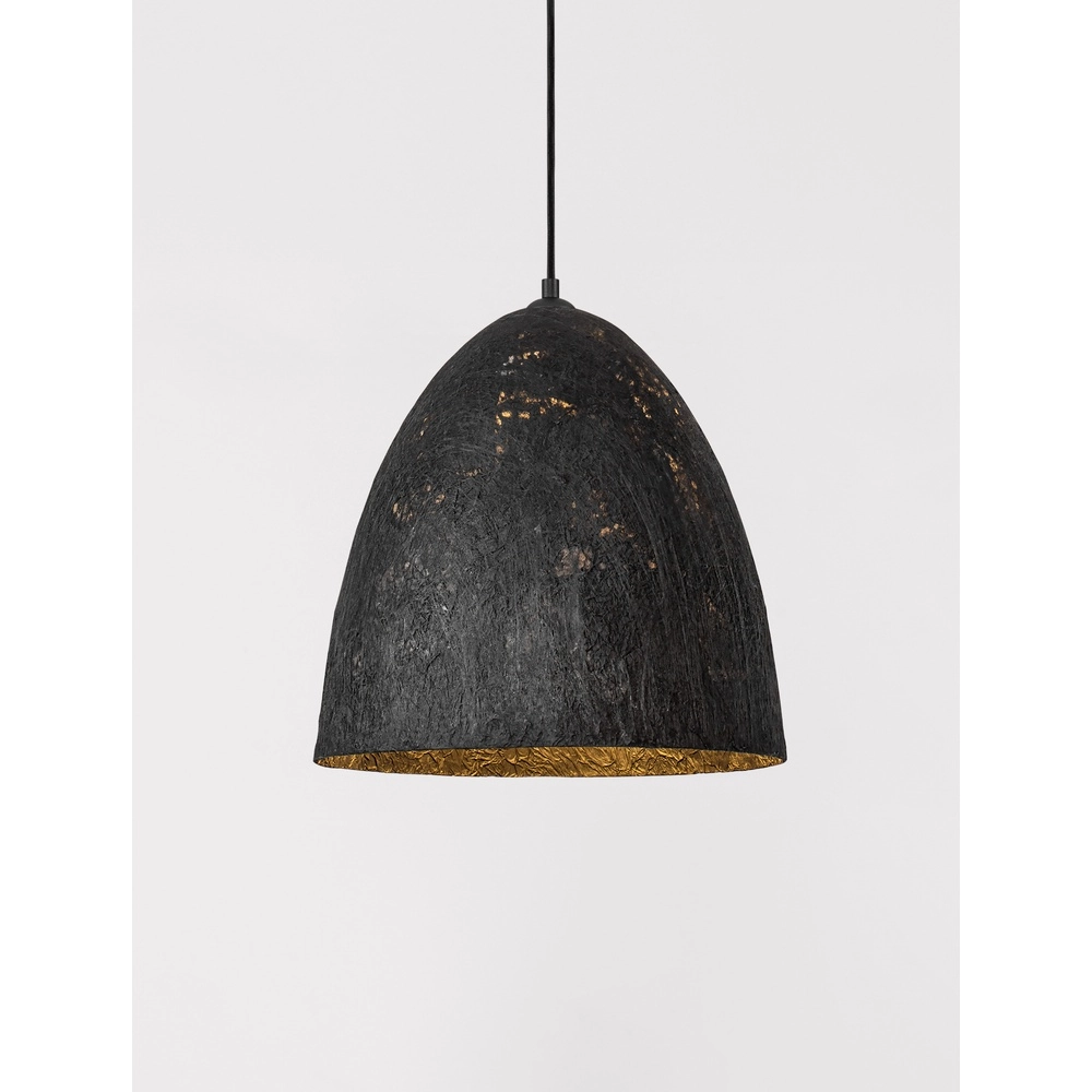 Pendant lamp Solis black Ø 36cm Lyora 5212017477828