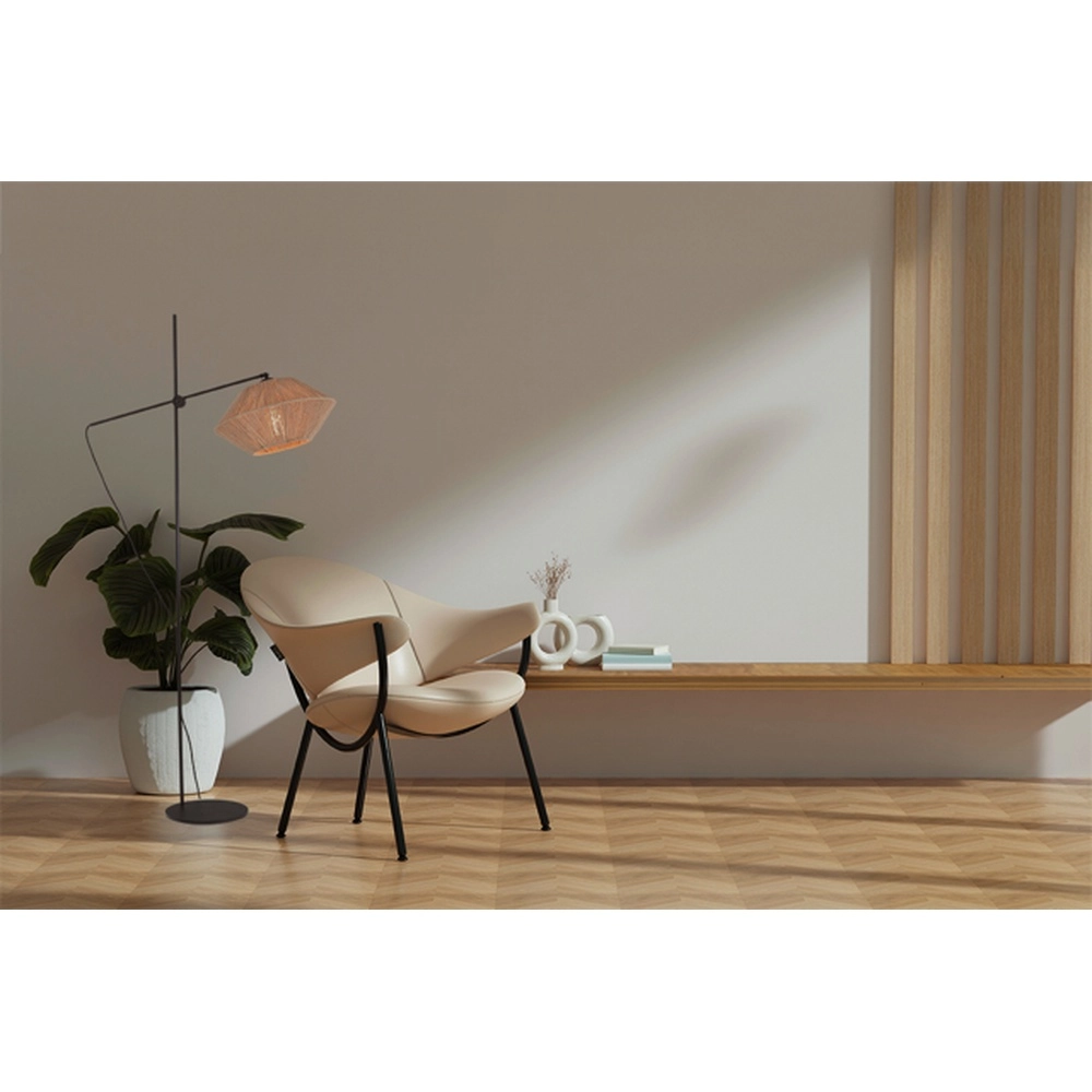 Adjustable floor lamp Bicono with rope cap Ø35cm Masterlight 8718121352824