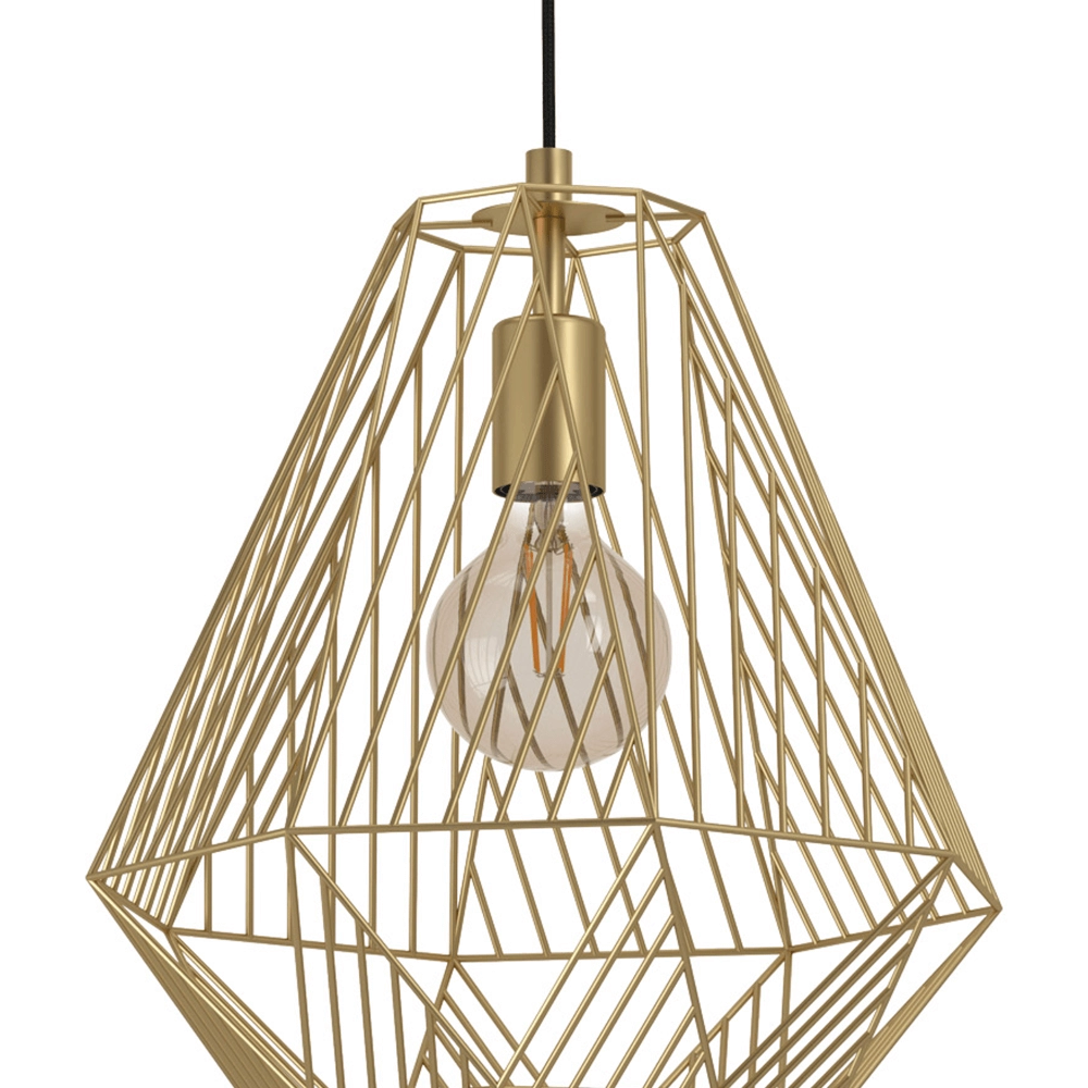 Golden wire lamp Stype Ø 33cm Eglo 9002759436957