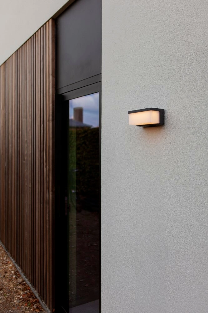Solar wall lamp Zelna anthracite Lutec 6939412015637