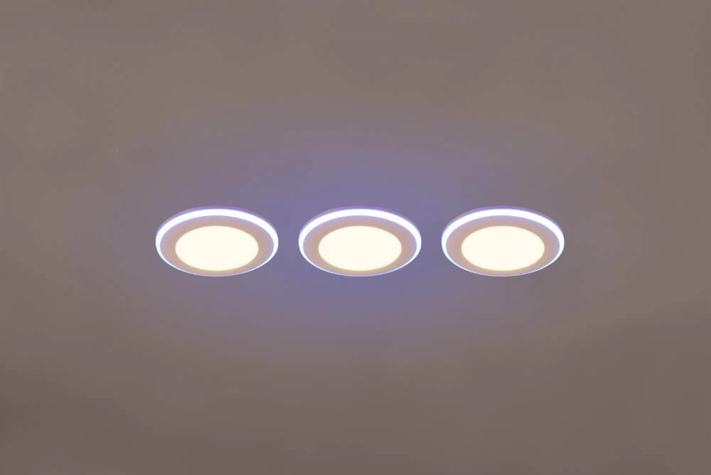 White recessed spotlights Argus set of 3 Trio 4017807574494