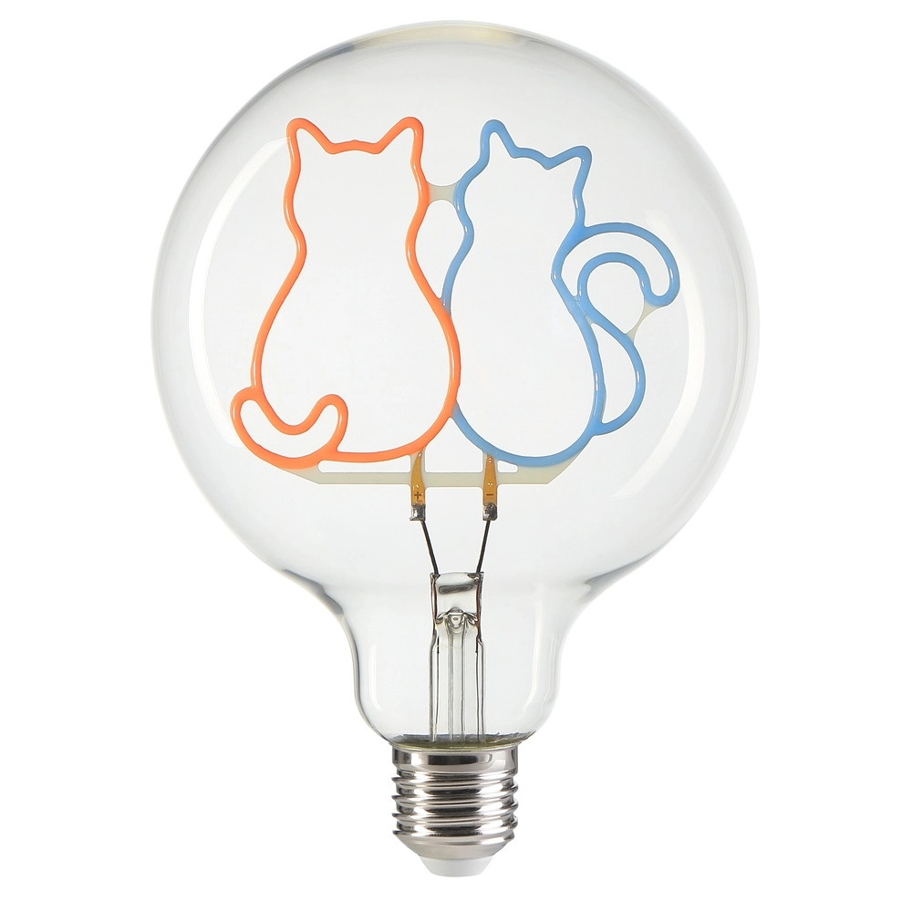 E27 light source Lumopop Cats - Pink Blue Brilliant 4004353477676