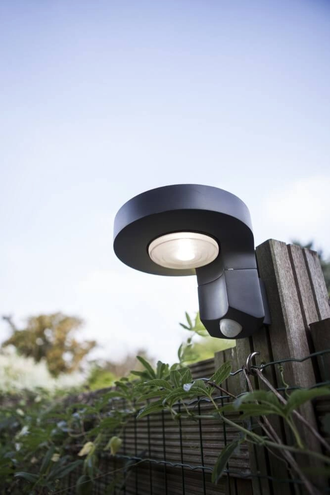 Solar wall lamp Diso anthracite Lutec 6939412044309