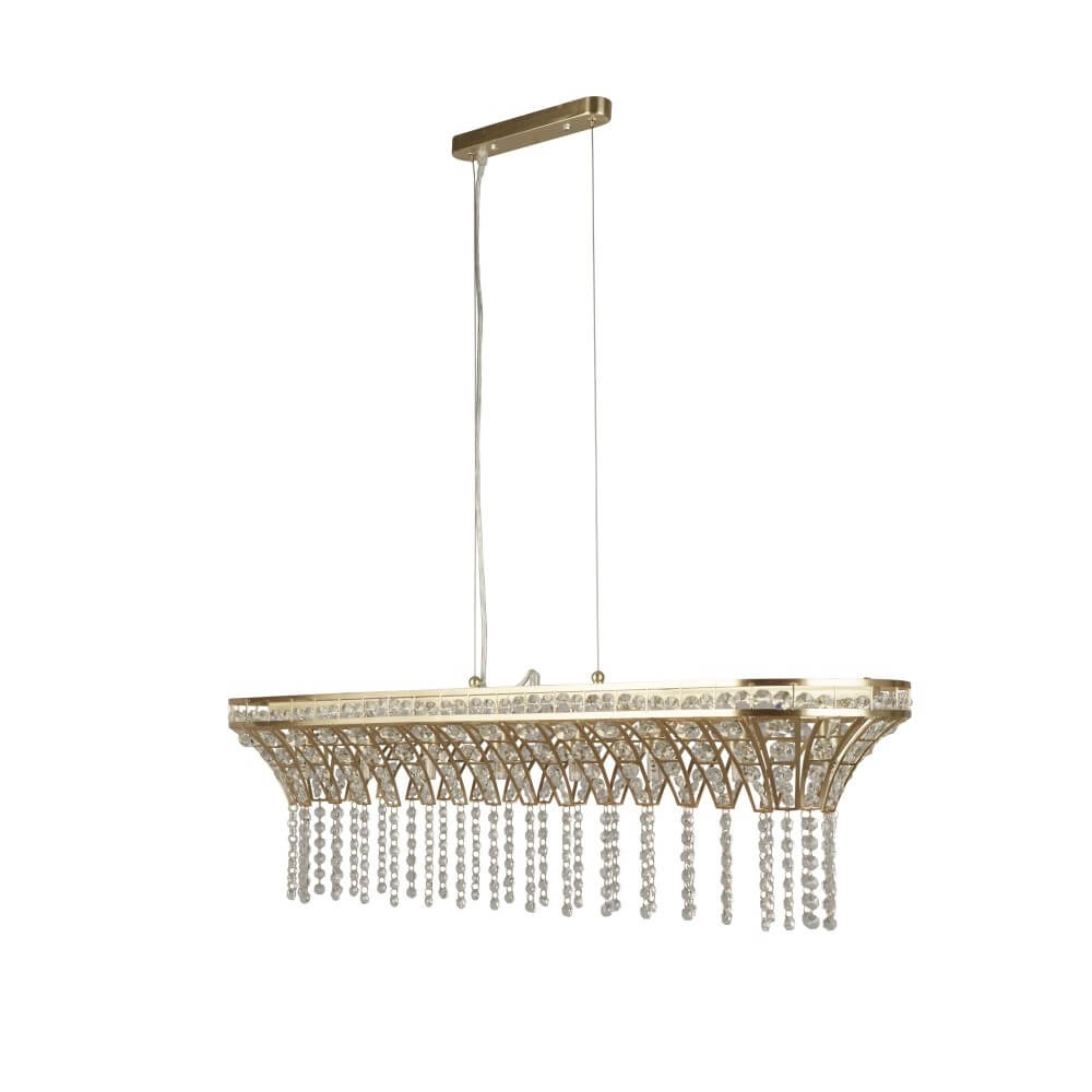 Large pendant lamp Gemma gold