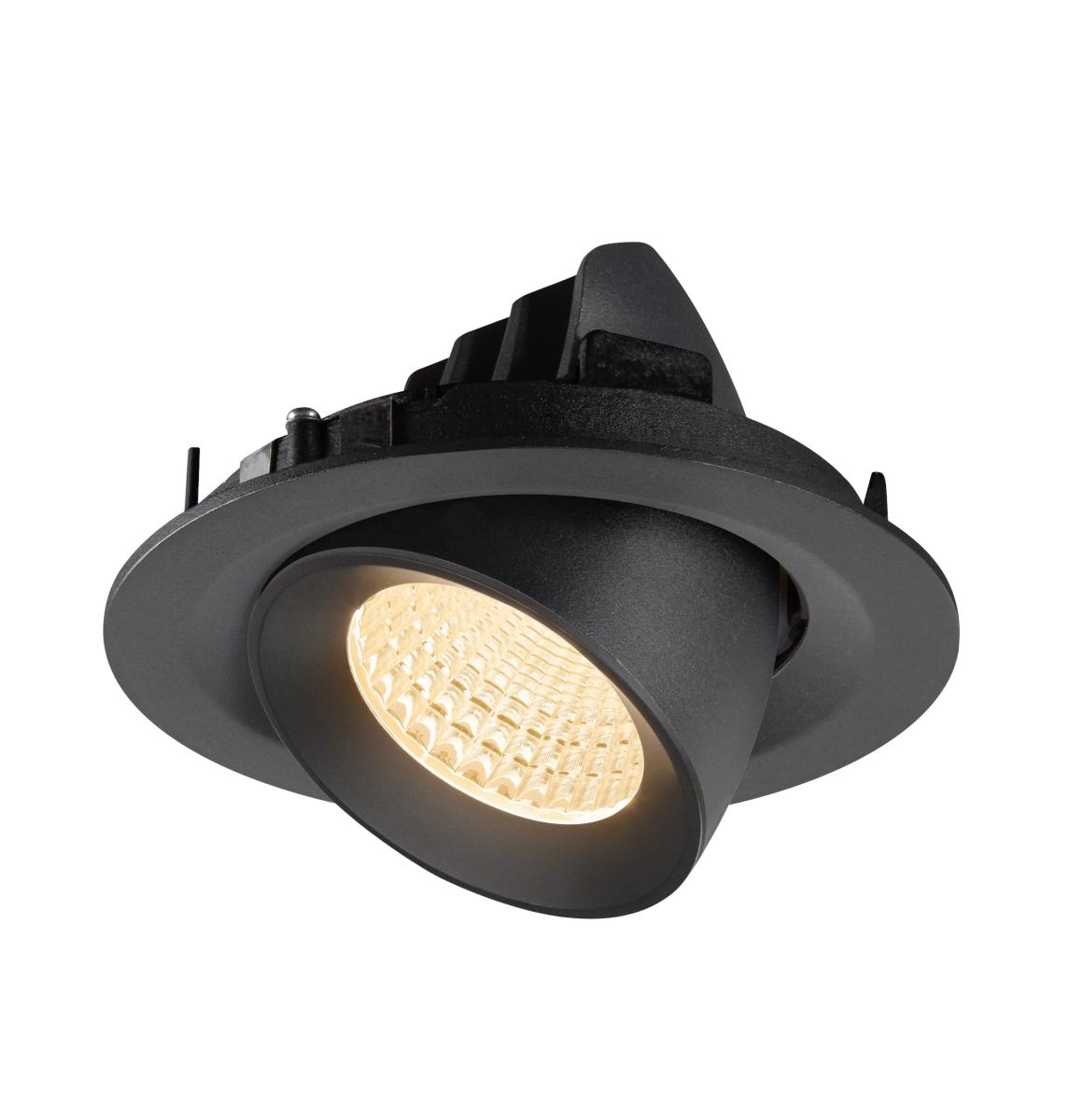 Recessed spotlight Numinos Gimble M black 2700K - 55deg SLV 4024163312073