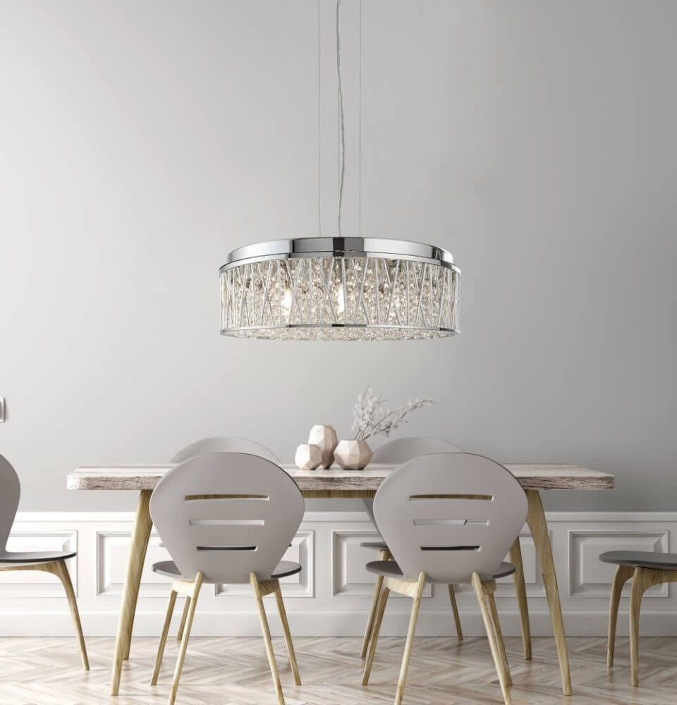 Designer pendant lamp Elise Ø 48cm Searchlight 5053423101200