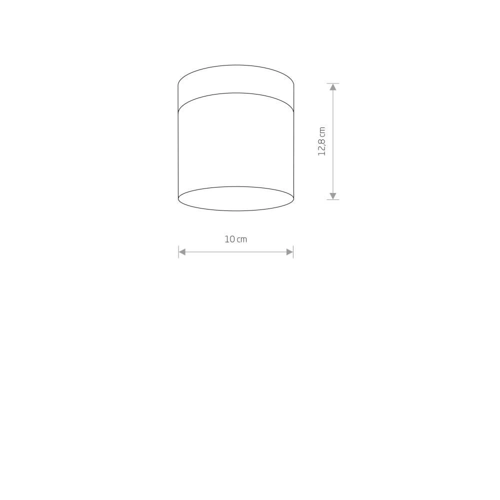 Ø 10cm bathroom ceiling lamp Cayo Lyora 5903139805599