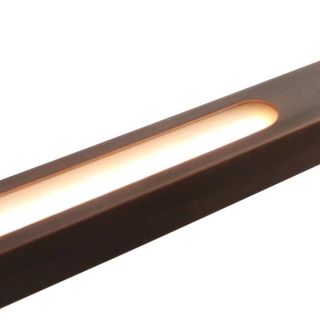 Modern pendant lamp Bande 114cm bronze Steinhauer 8712746180947