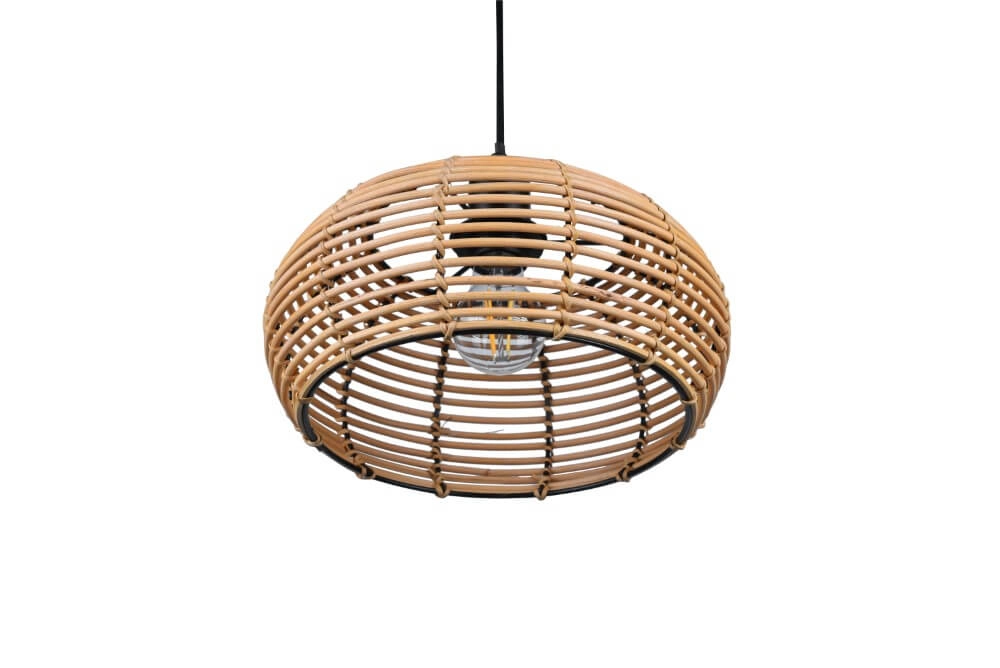 Rattan pendant lamp Inga Ø 30cm Trio 4017807544817