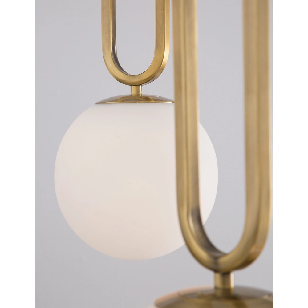 Pendant lamp Grus gold Ø 20cm Lyora 5212017423092