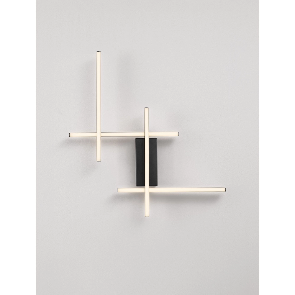 Wall lamp Apecho black Lyora 5212017468598
