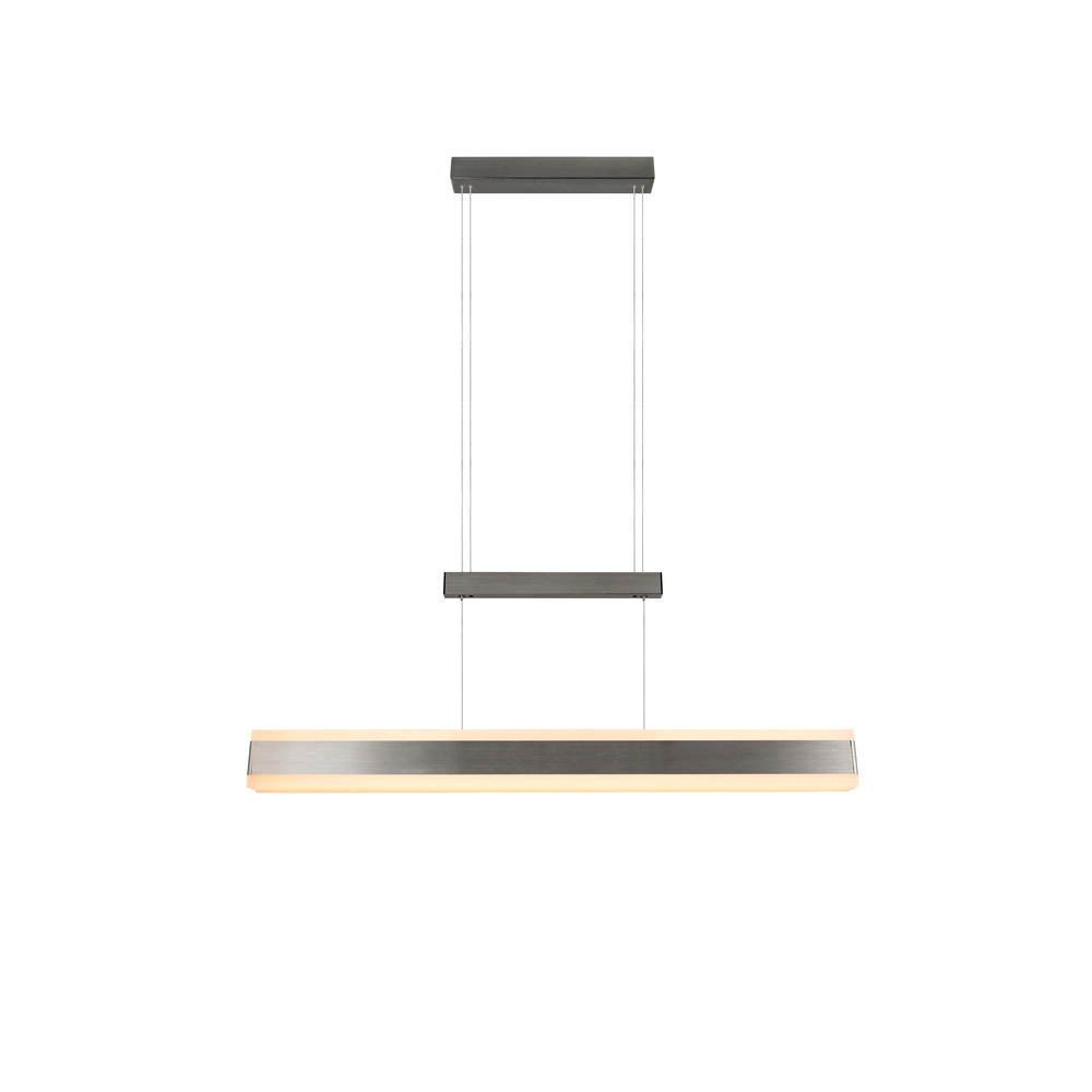 Modern pendant lamp Arcola 152cm nickel Trio 4017807662023