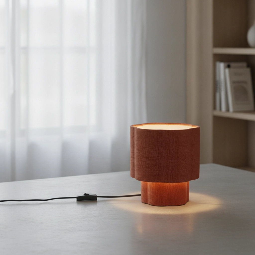 Table lamp Bloosy Red
