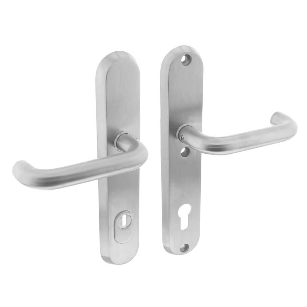 Backdoor hardware Aurano core pull protection oval PC 92mm stainless steel