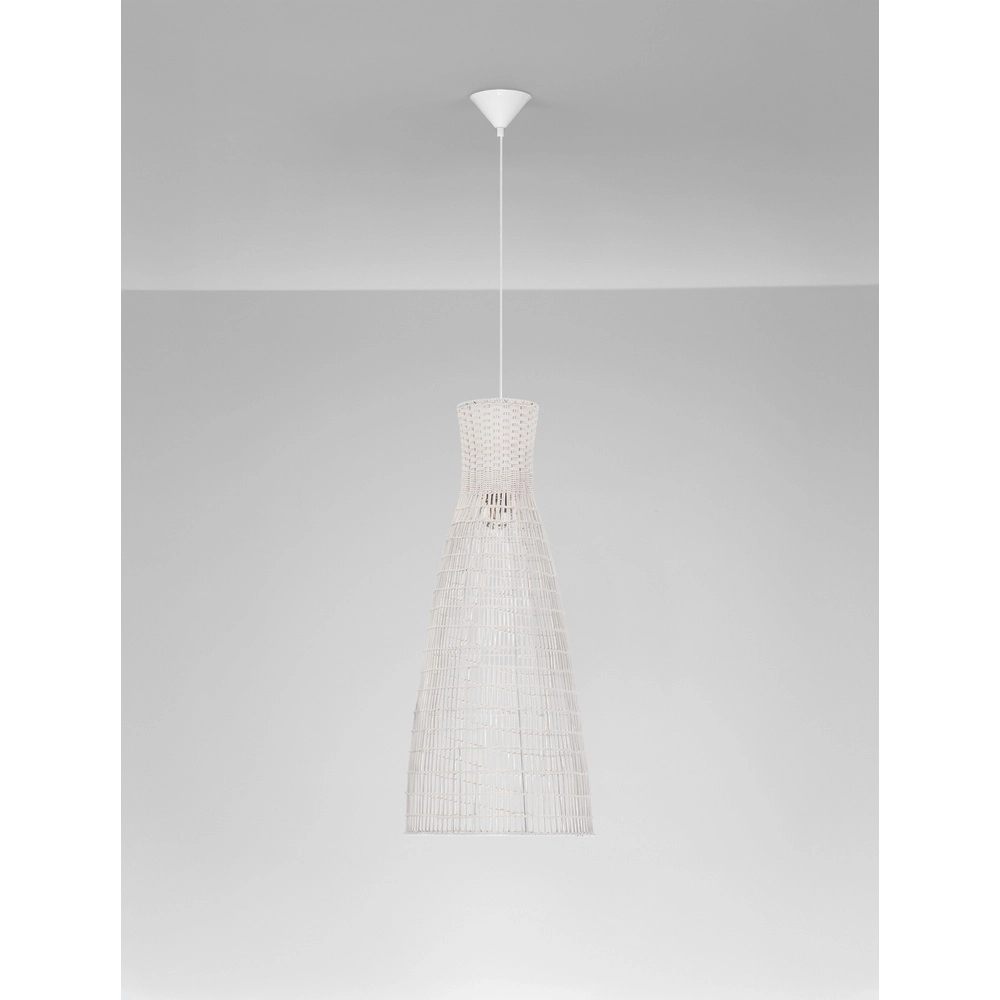 White pendant lamp Niro Ø 35cm Lyora 5212017477477
