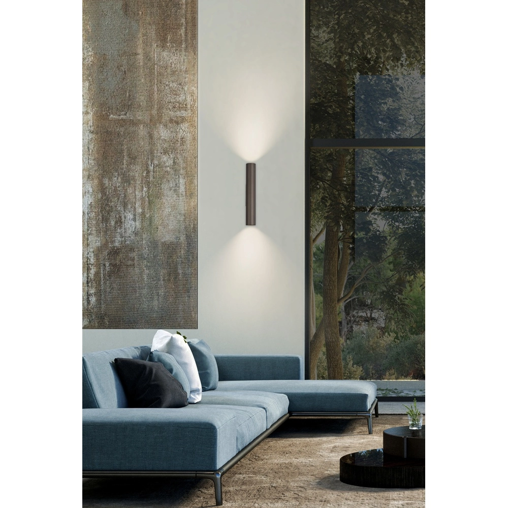 Wall lamp Beacon brown Searchlight 5053423301396