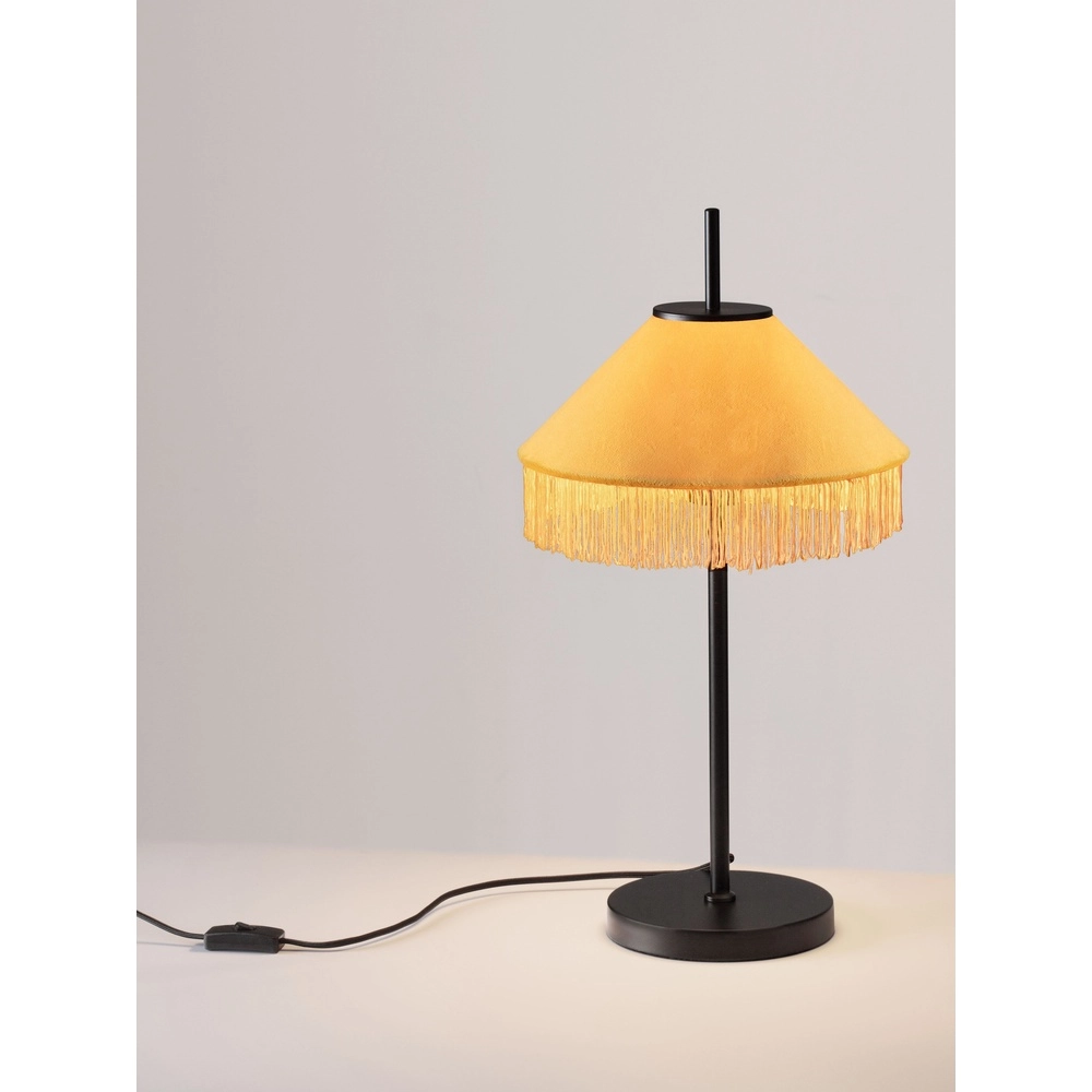 Tiffany table lamp Velvy yellow Lyora 5212017493798