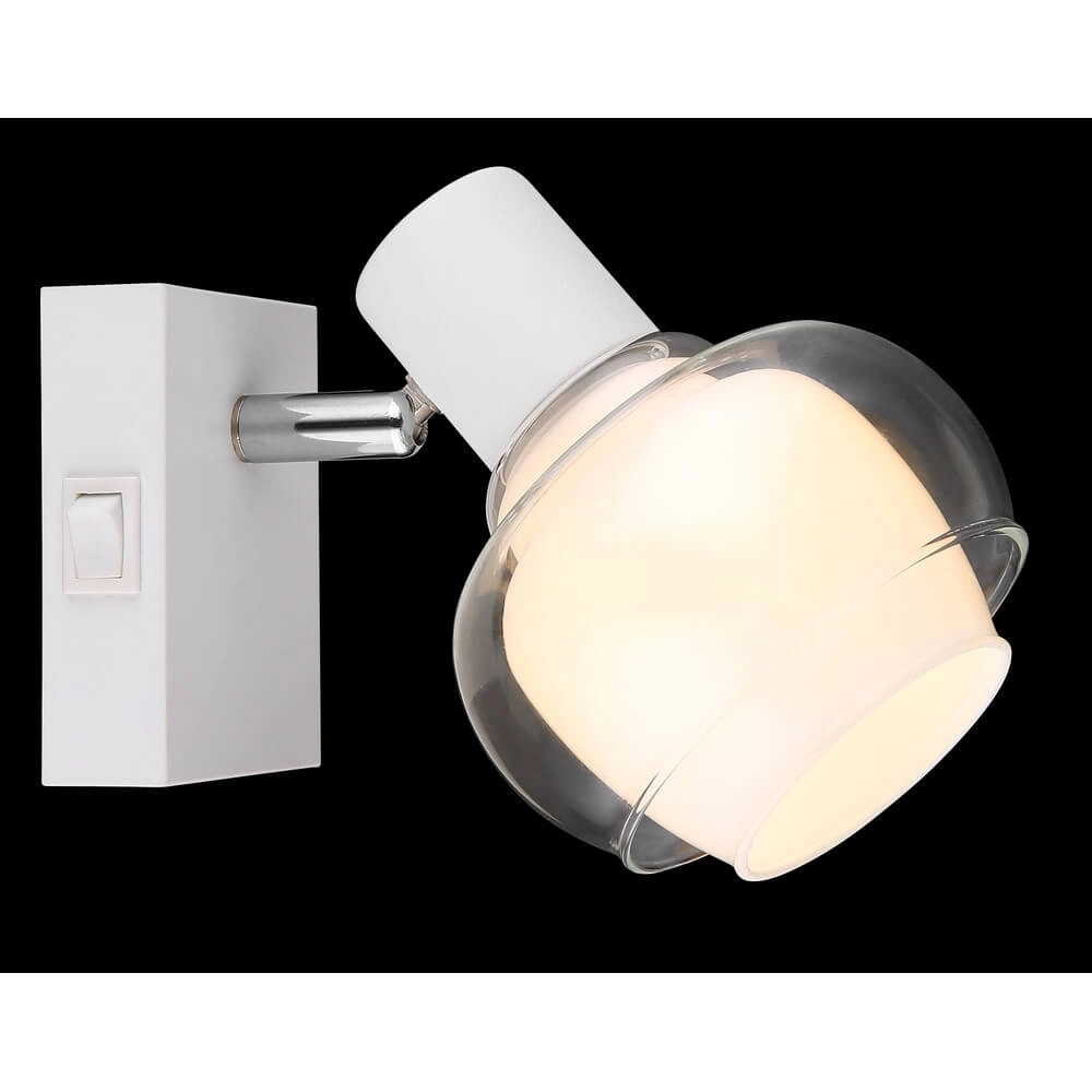 White wall lamp Tokki ankle Globo 9007371458035