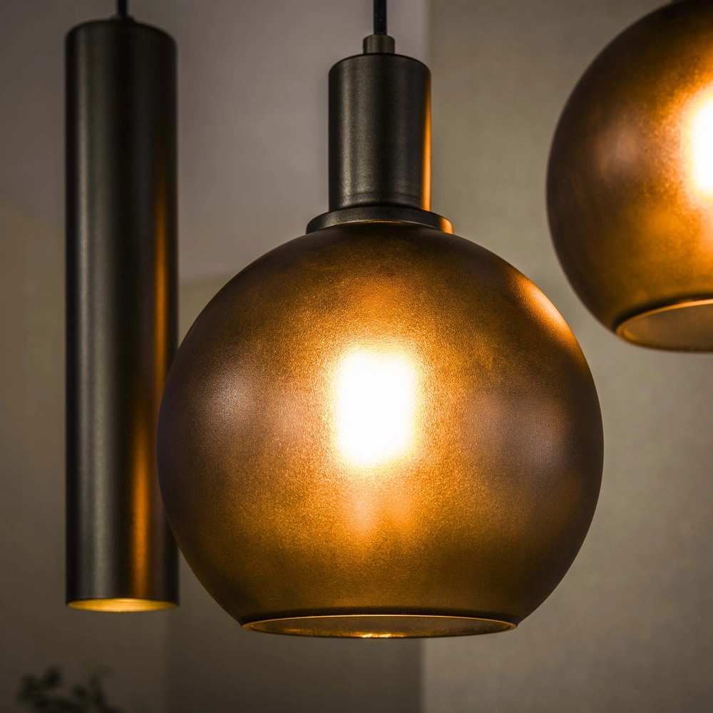 Dining table pendant lamp Sfera with glass balls and pendants Lyora 8716803512399
